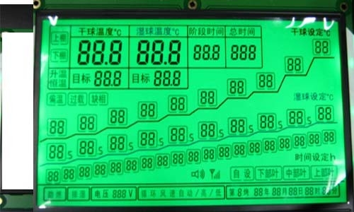 segment LCD  module   HTM 68228