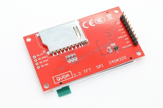 2.2 Inch 240*320 Dots SPI TFT LCD Serial Port Module Display  , IC Module ILI9341 5V/3.3V