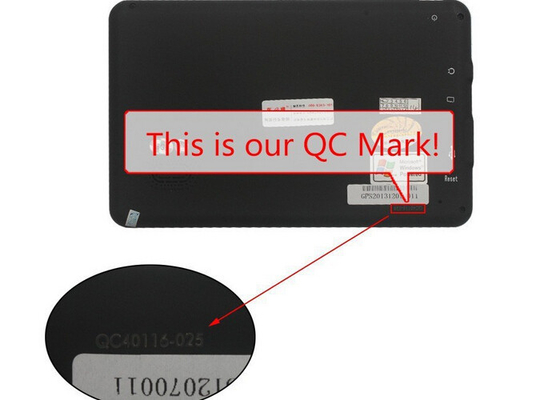 Multifunctional Obd2 Trip Computer for Car with GPS V-checker A603 7.0 Inch TFT LCD