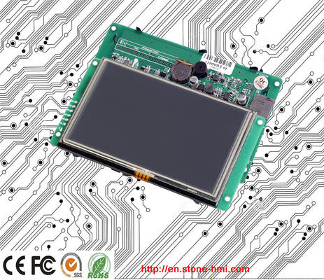 15,1 de” funções da exposição TFT LCD multi com porto do Uart e placa da movimentação